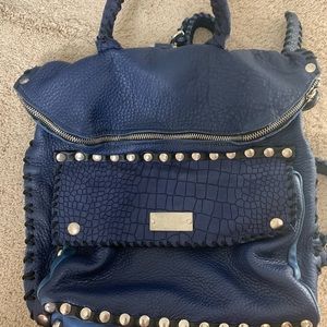 Made in Italy cobalt blue backpack